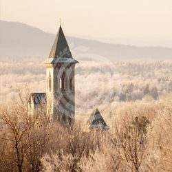 Bell tower in the valley