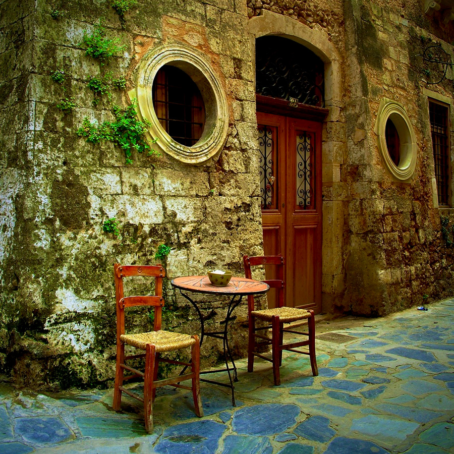 Le rendez-vous, Hania, Grèce